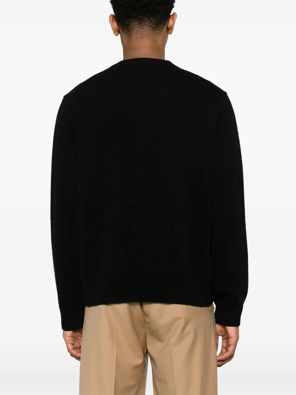 LOEWE Wool sweater embroidered with the brand's logo