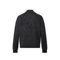Louis Vuitton  Monogram Jacquard Wool Half Zip Pullover