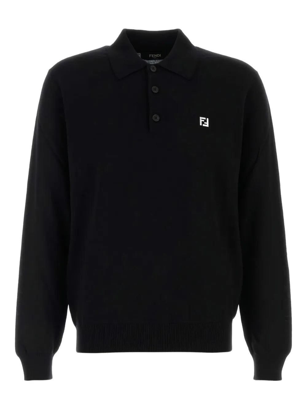 FENDI  Virgin wool polo shirt