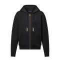 Louis vuitton Embroidered Zipped Jersey Hoodie