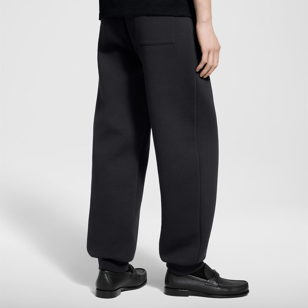 Louis vuitton-Embroidered Jersey Jogging Trousers
