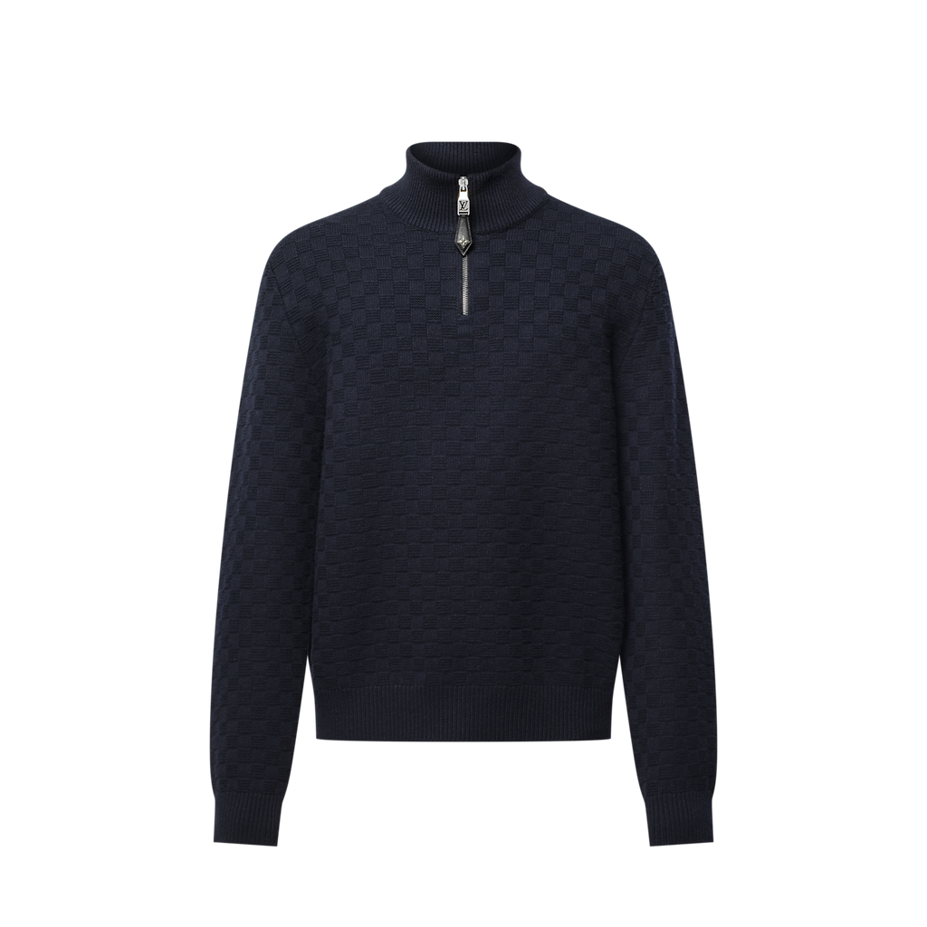 Louis Vuitton - Cashmere-Wool Blend Half-Zip Pullover