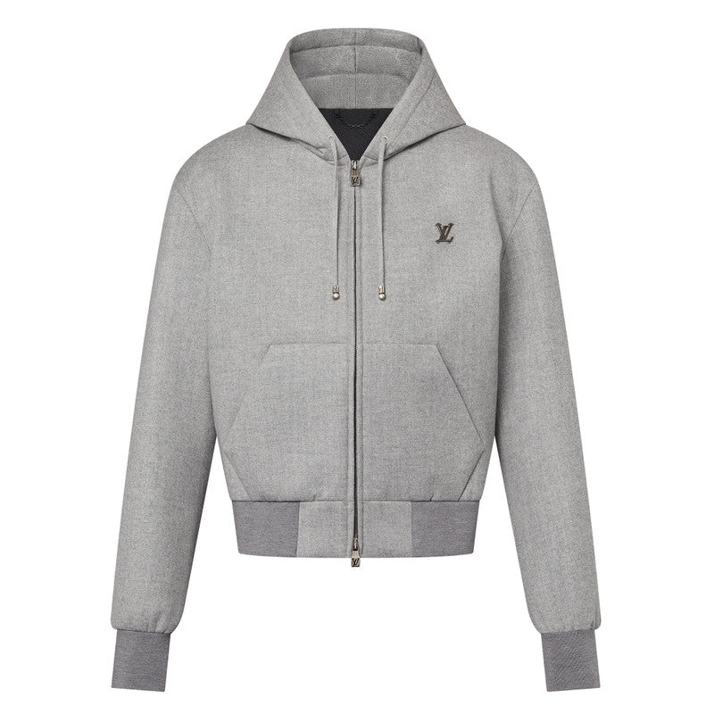 Louis Vuitton - Tailored Technical Wool Hooded Blouson