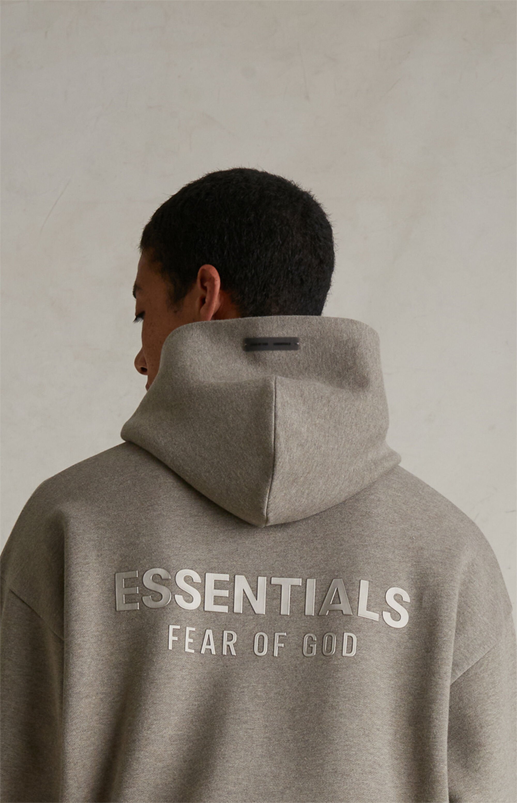 Fear of God ESSENTIALS Homestead Heather Classic Fleece Hoodie