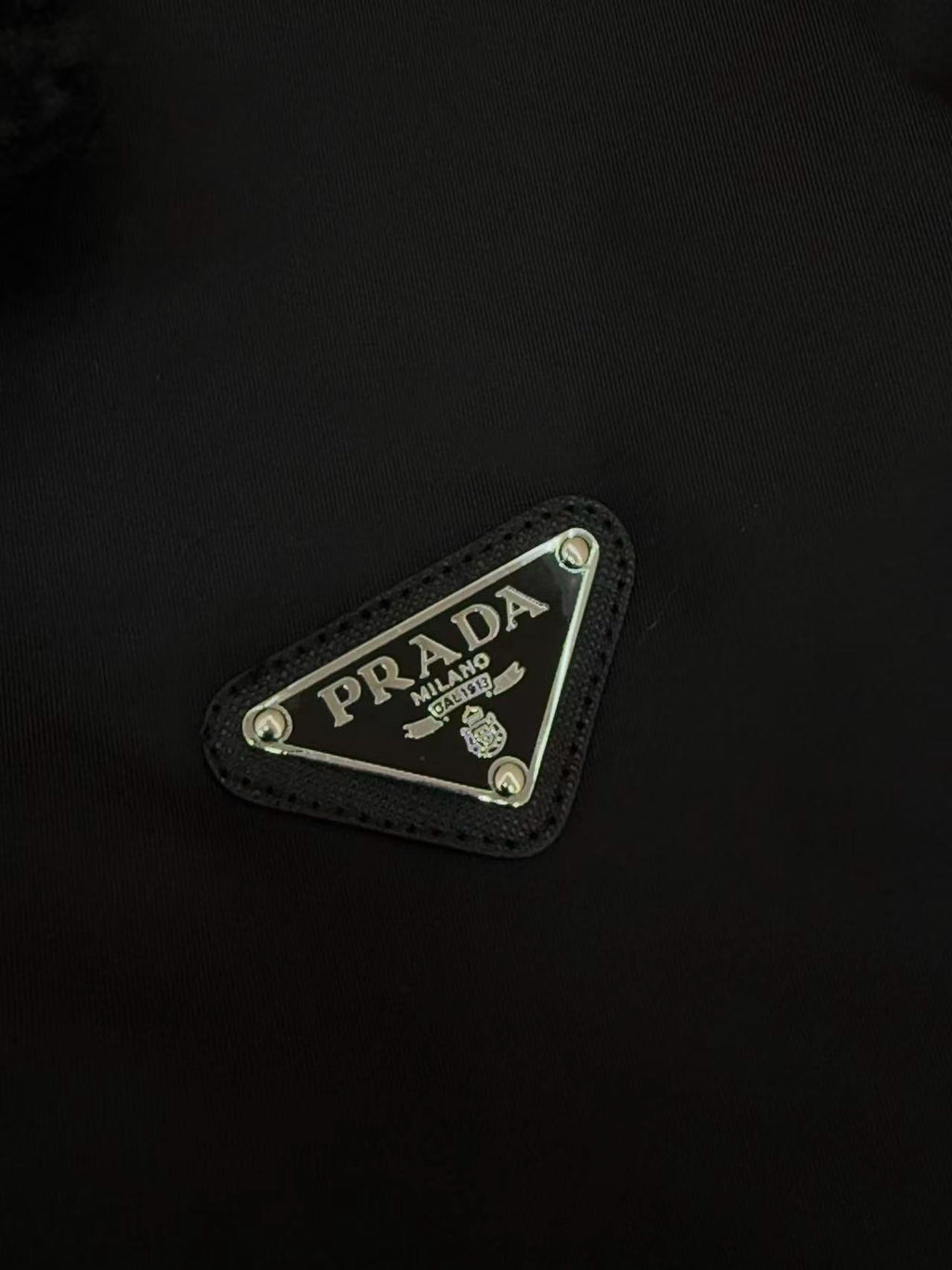 PRADA
Detachable-Collar Brand-Patch Regular-Fit Cotton-Blend Bomber Jacket