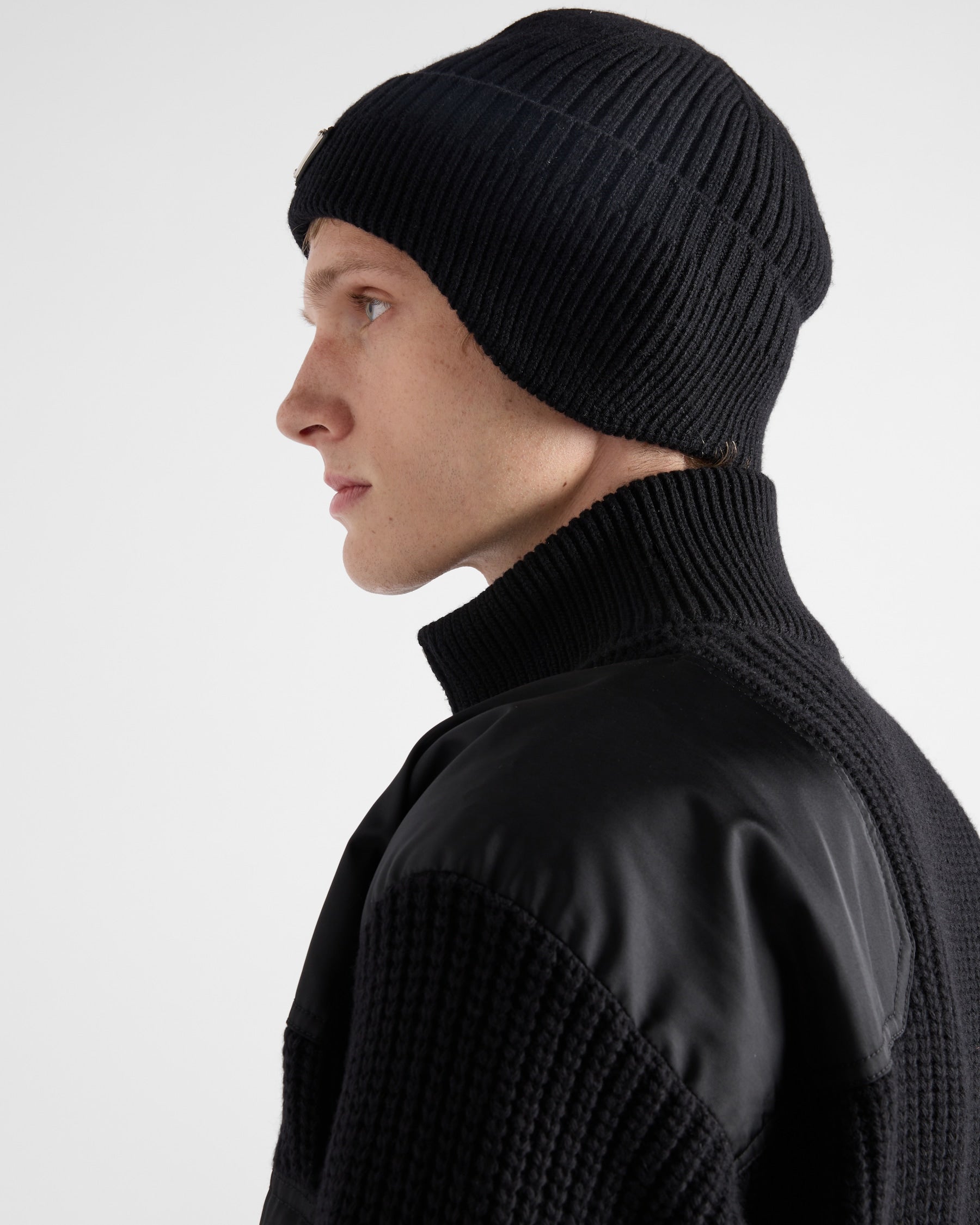 PRADA 
Wool and cashmere cardigan