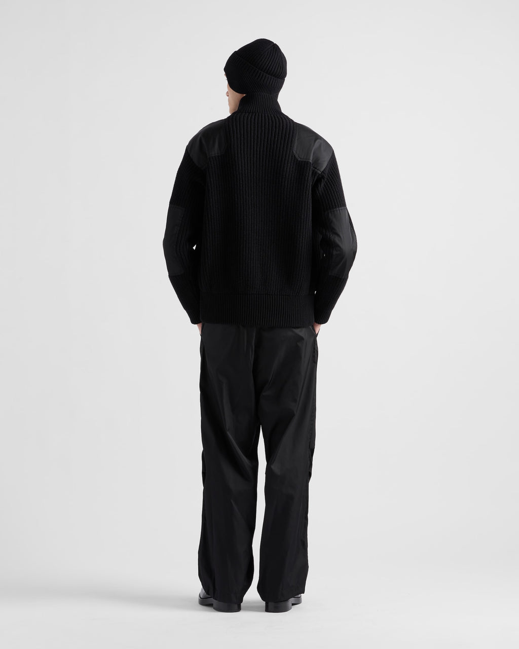 PRADA 
Wool and cashmere cardigan