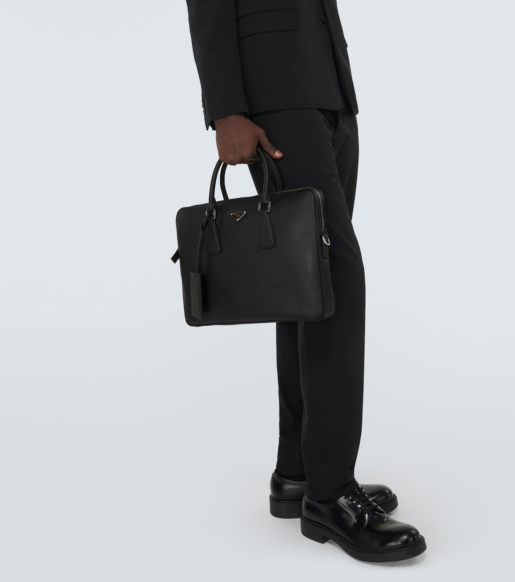 Prada
Leather briefcase