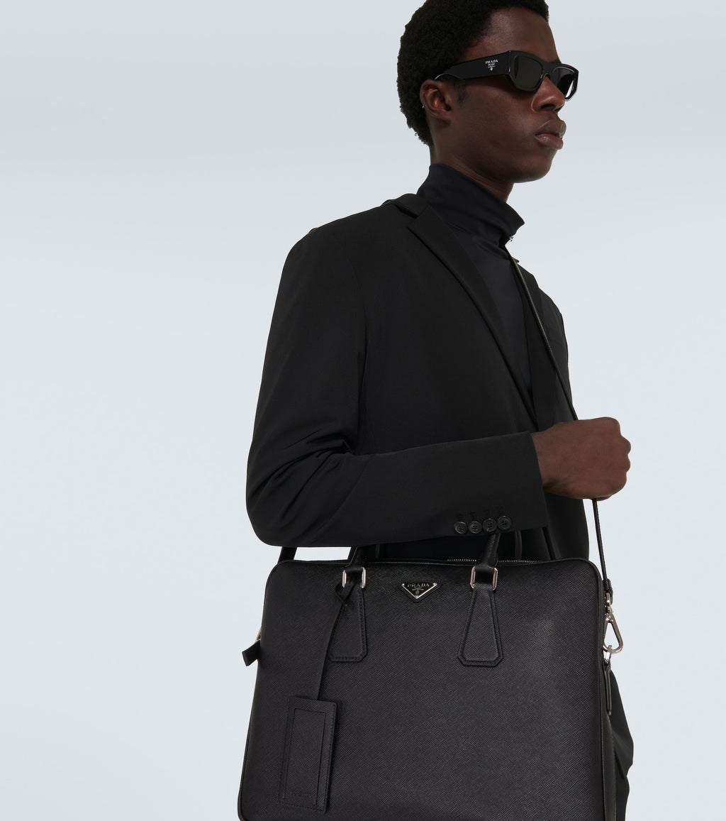 Prada
Leather briefcase