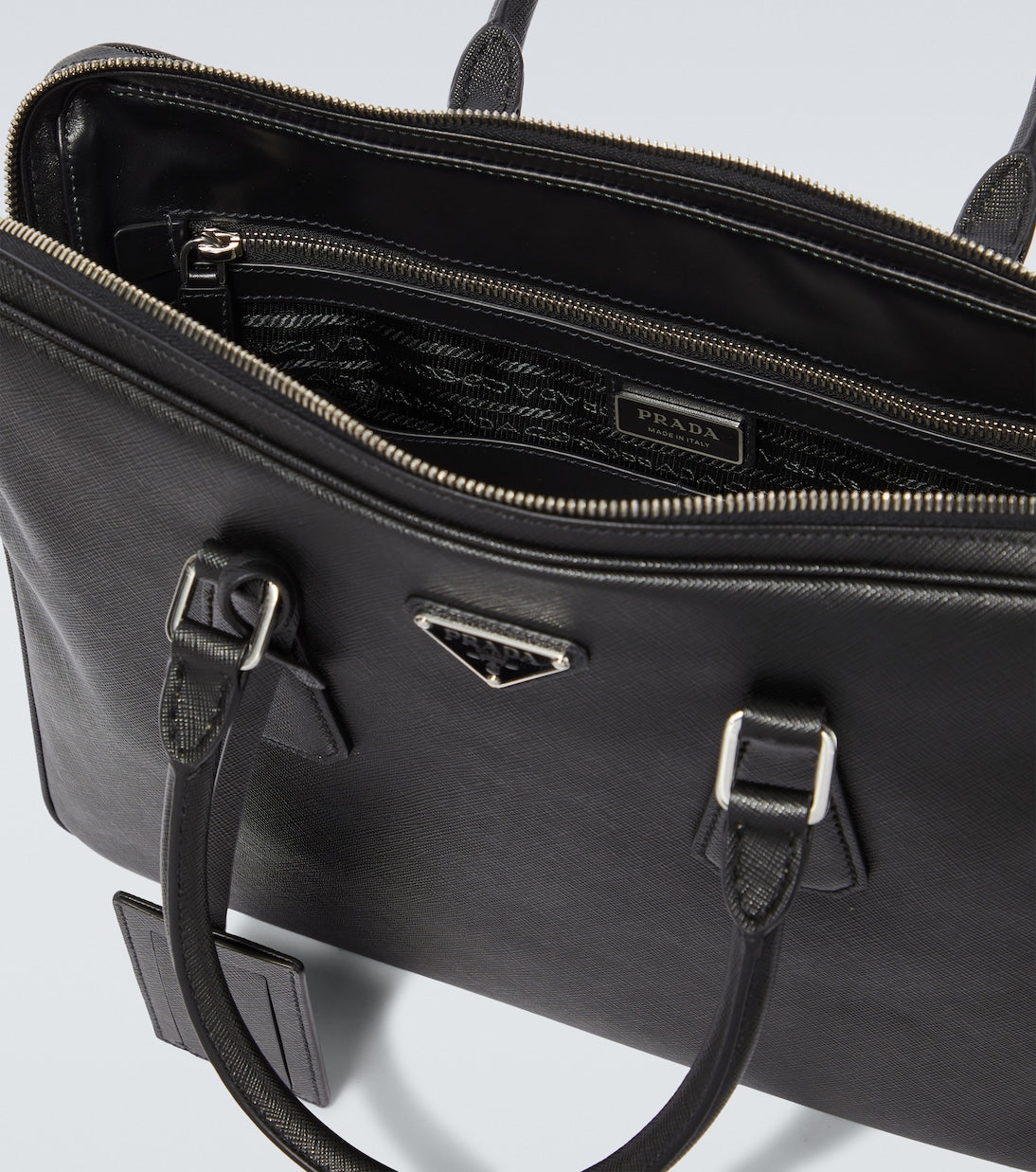 Prada
Leather briefcase