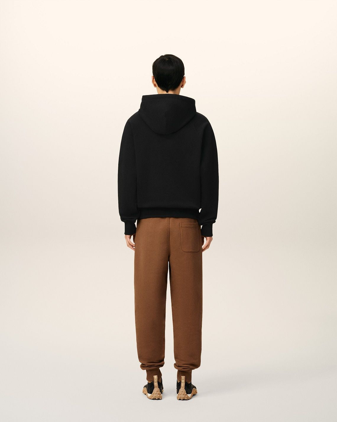 AMI PARIS de Coeur Big Logo Hoodie in Black