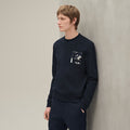 Hermes - "Ex-Libris" crewneck sweater