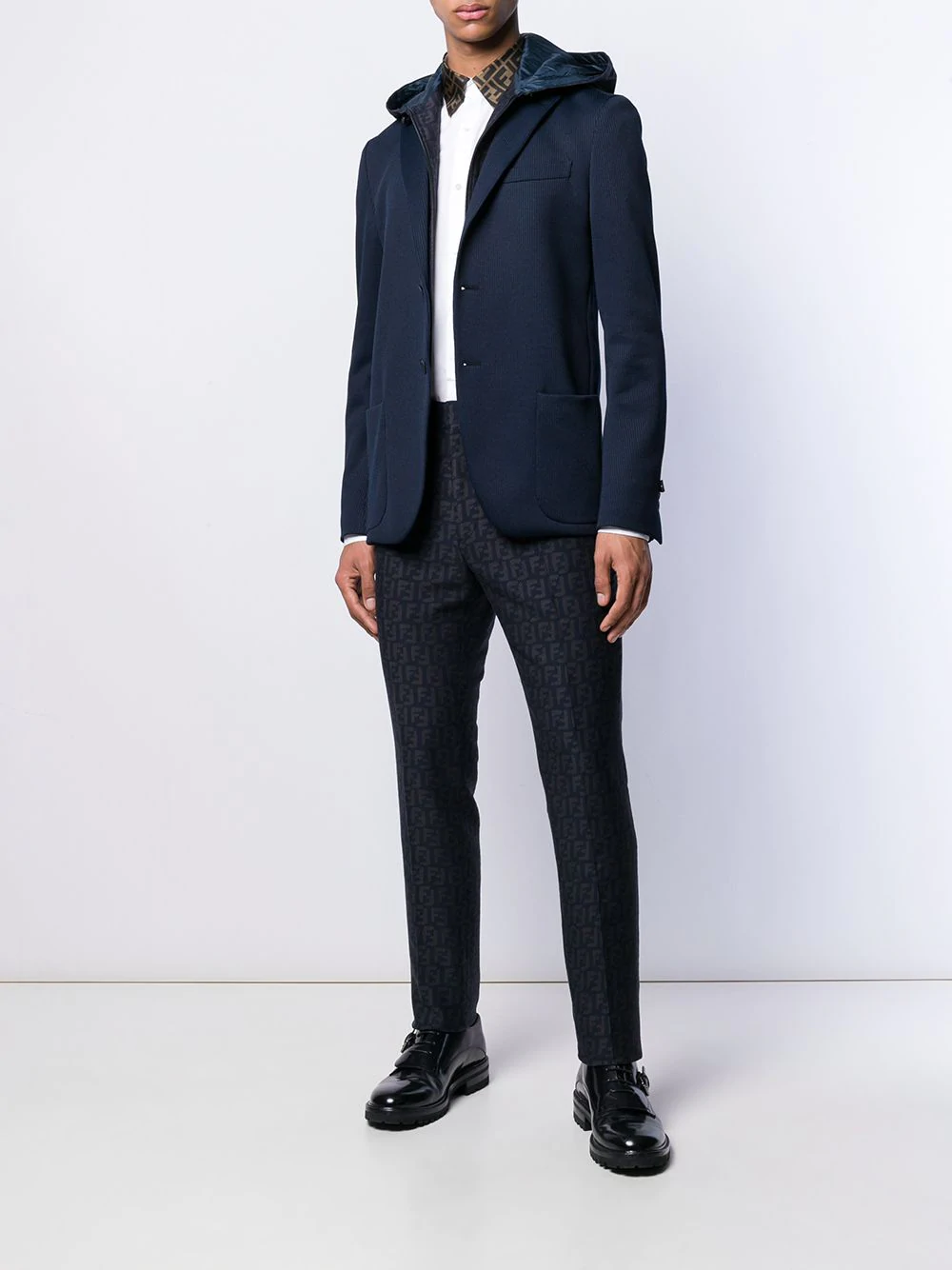 Fendi
Fendi Long Sleeved FF Jacquard Shirt