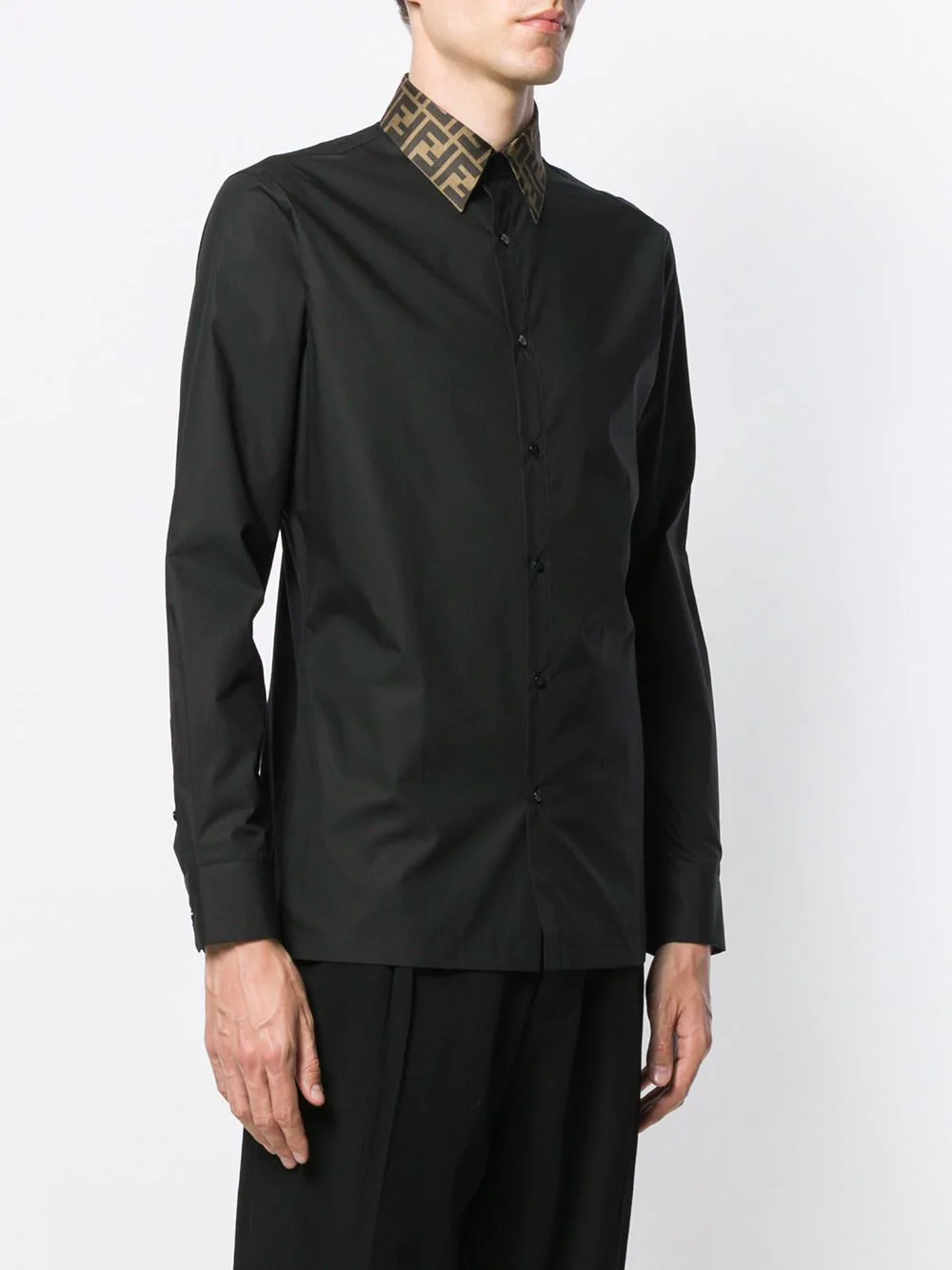 Fendi
Fendi Long Sleeved FF Jacquard Shirt