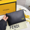 FENDI Pequin clutch bag