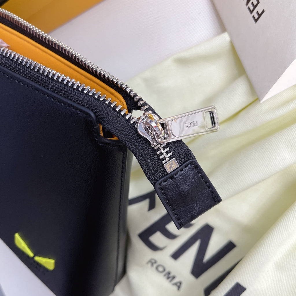 FENDI Pequin clutch bag