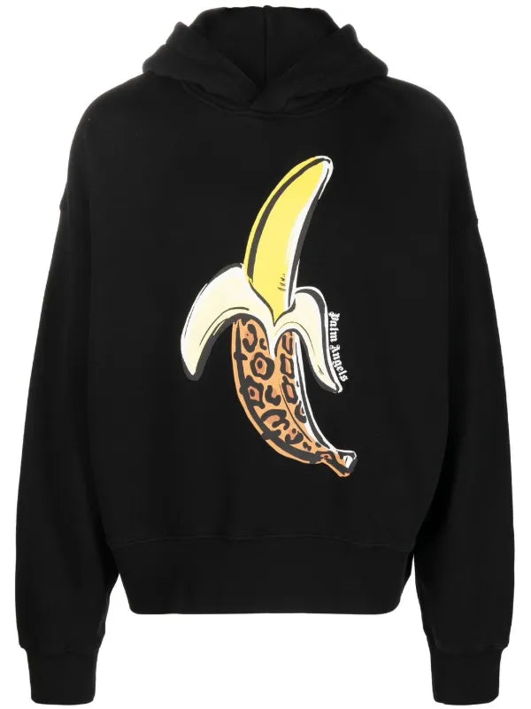 Palm Angels
Banana print cotton hoodie