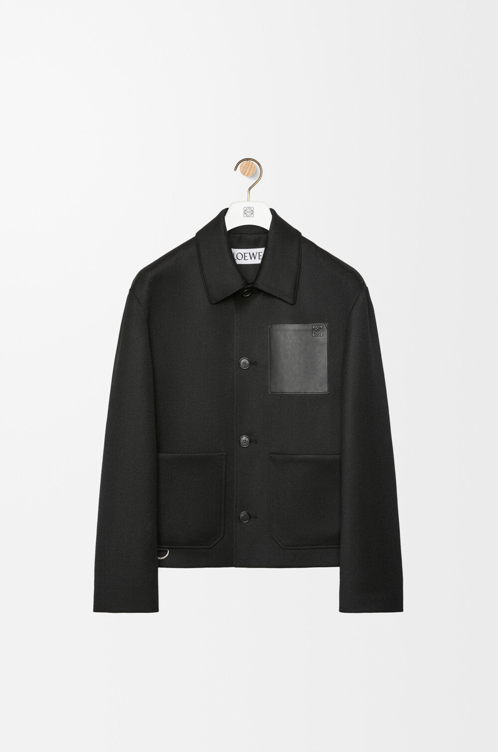 Loewe-Workwear jacket in wool and cashmere