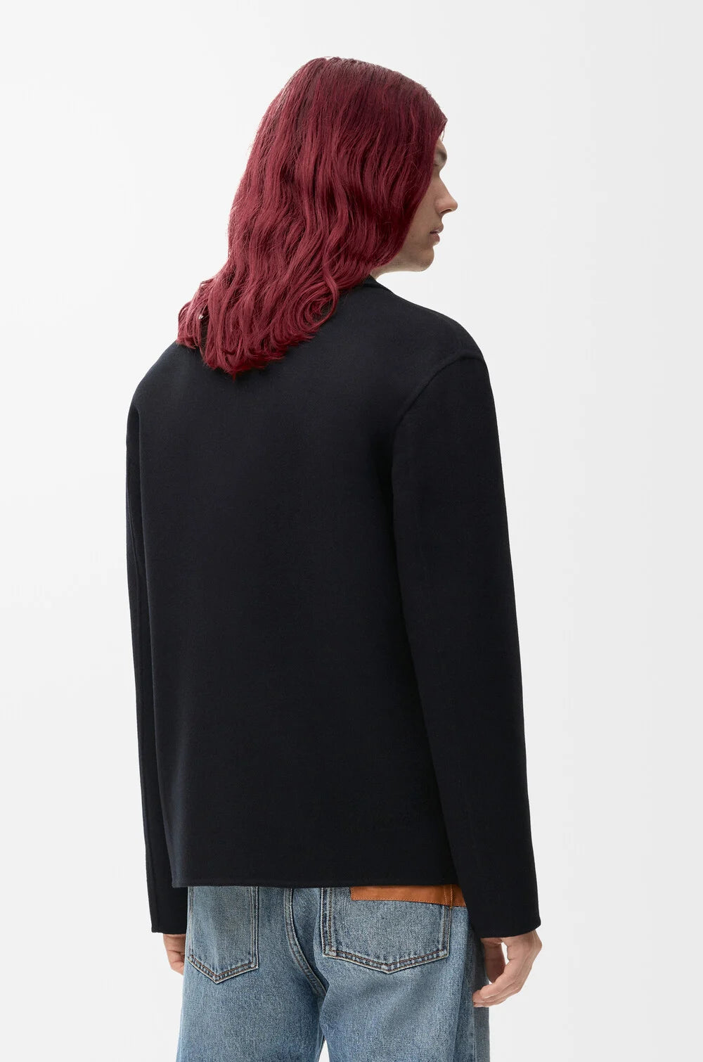 Loewe-Workwear jacket in wool and cashmere