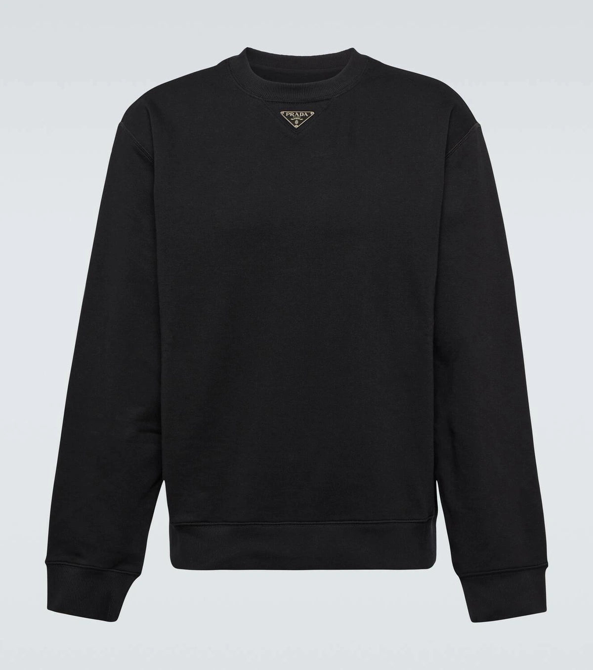 Prada Logo cotton sweatshirt by Prada