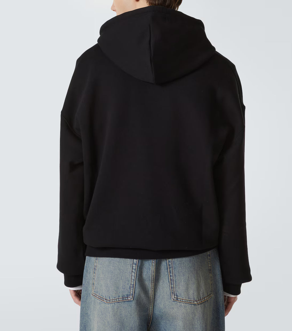 Loewe Anagram cotton jersey hoodie