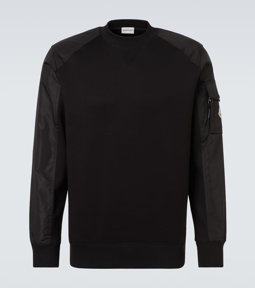 Moncler Cotton-blend sweatshirt