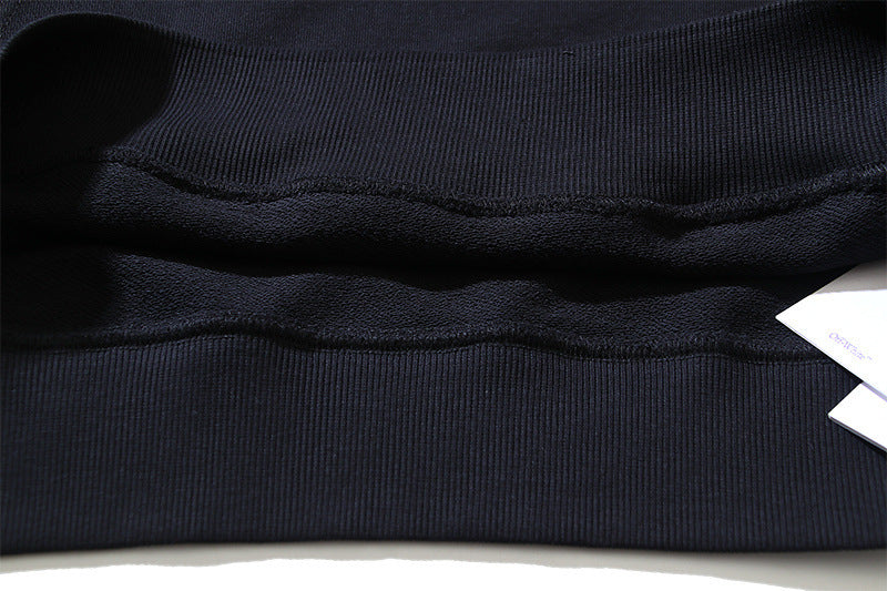 Off White Men's Sketch Doodle-Style Logo Hoodie