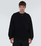 Prada Logo cotton sweatshirt by Prada