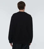 Prada Logo cotton sweatshirt by Prada