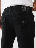 TRUE RELIGION mens Straight Jean with Flap Jeans