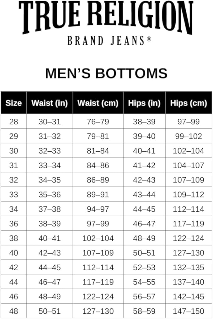 TRUE RELIGION mens Straight Jean with Flap Jeans